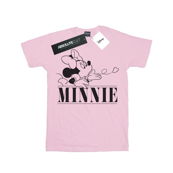 Disney Womens/Ladies Minnie Mouse Kiss Cotton Boyfriend T-Shirt