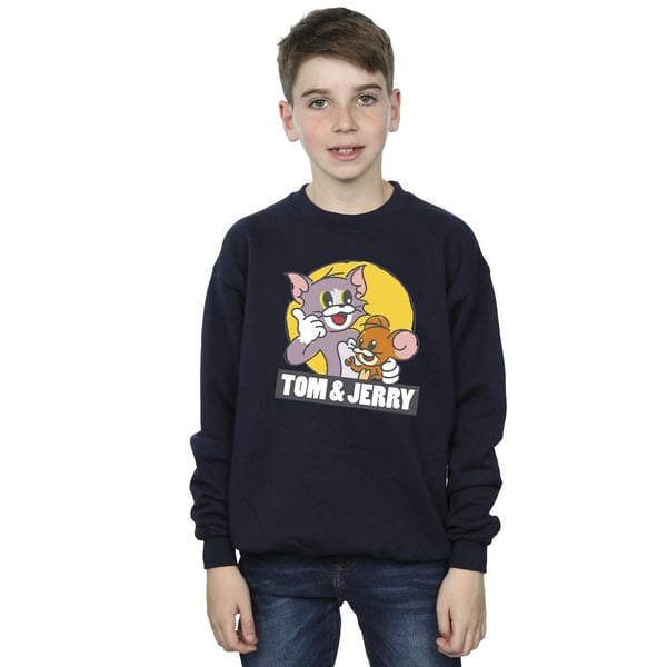 Tom And Jerry Boys Sketch Logo Sweatshirt
