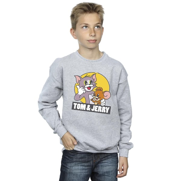 Tom And Jerry Boys Sketch Logo Sweatshirt