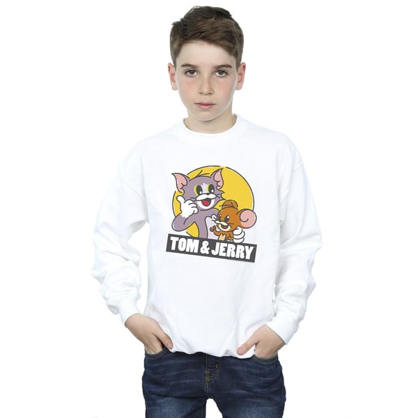 Tom And Jerry Boys Sketch Logo Sweatshirt