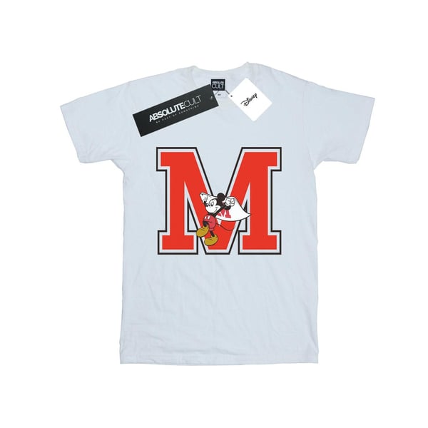 Disney Womens/Ladies Mickey Mouse Running Cotton Boyfriend T-Shirt