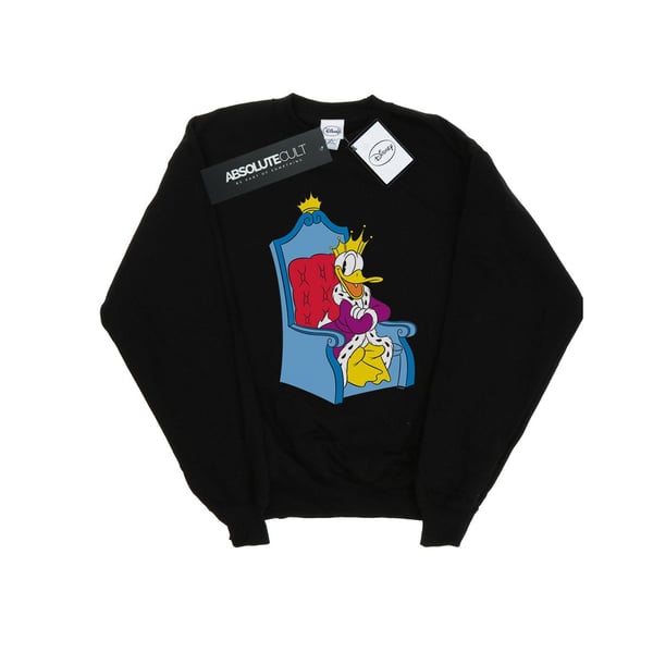 Disney Mens Donald Duck King Donald Sweatshirt