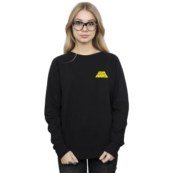 Star Wars Womens/Ladies A New Hope Opening Crawl Badge Sweatshirt