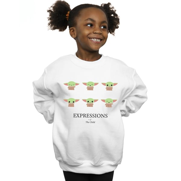 Star Wars Girls The Mandalorian Expressions Of The Child Sweatshirt