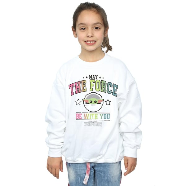 Star Wars Girls The Mandalorian The Force Collegiate Sweatshirt