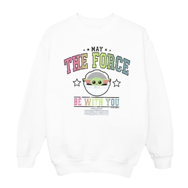 Star Wars Girls The Mandalorian The Force Collegiate Sweatshirt