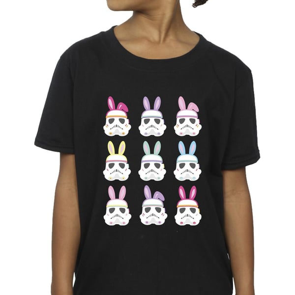 Star Wars Girls Stormtrooper Easter Bunnies Cotton T-Shirt
