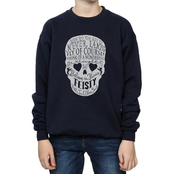 Disney Boys Tinker Bell Skull Sweatshirt