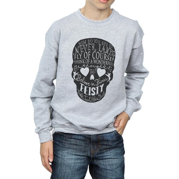 Disney Boys Tinker Bell Skull Sweatshirt