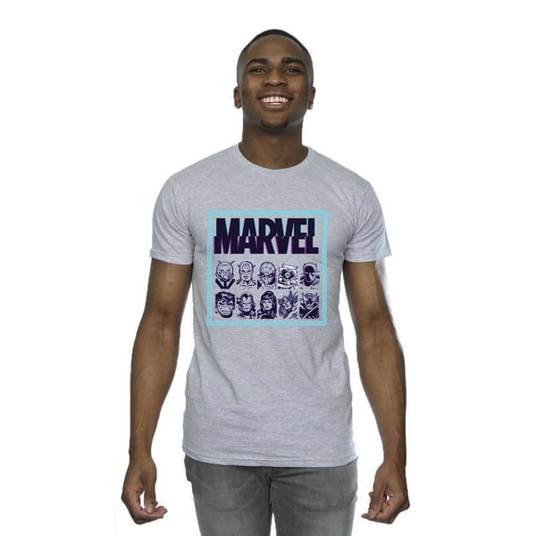 Marvel Mens Comics Glitch T-Shirt