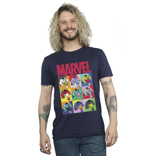Marvel Miesten Hulk Pop Art T-paita