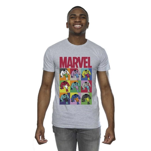 Marvel Miesten Hulk Pop Art T-paita