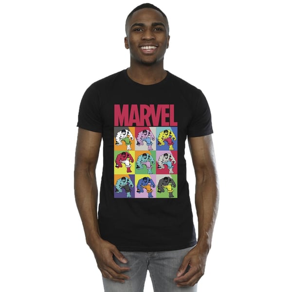 Marvel Miesten Hulk Pop Art T-paita