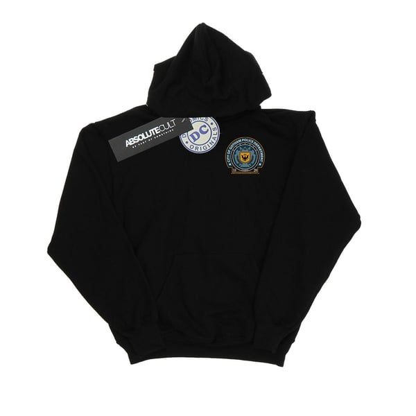 DC Comics Dam/Dam Batman Gotham Police Dept Brösttryck Hoodie