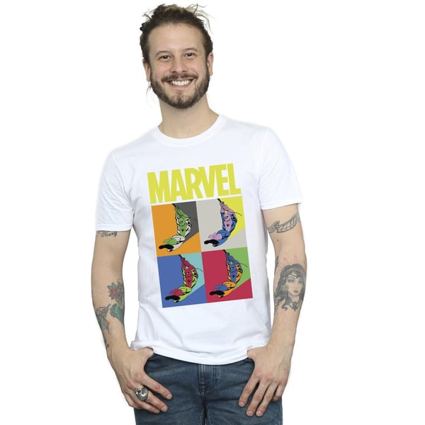 Marvel Mens Spider-Man Pop Art T-Shirt