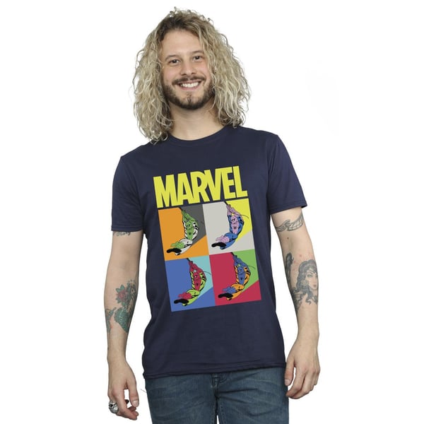 Marvel Mens Spider-Man Pop Art T-Shirt