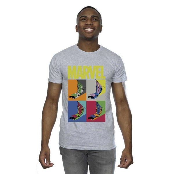 Marvel Mens Spider-Man Pop Art T-Shirt