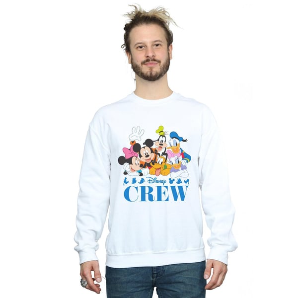 Disney Mens Mickey Mouse Disney Friends Sweatshirt