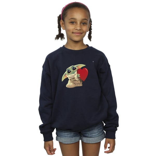Star Wars Girls The Mandalorian The Kids With Heart Sweatshirt