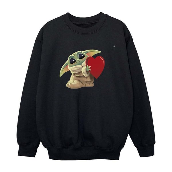 Star Wars Girls The Mandalorian The Kids With Heart Sweatshirt