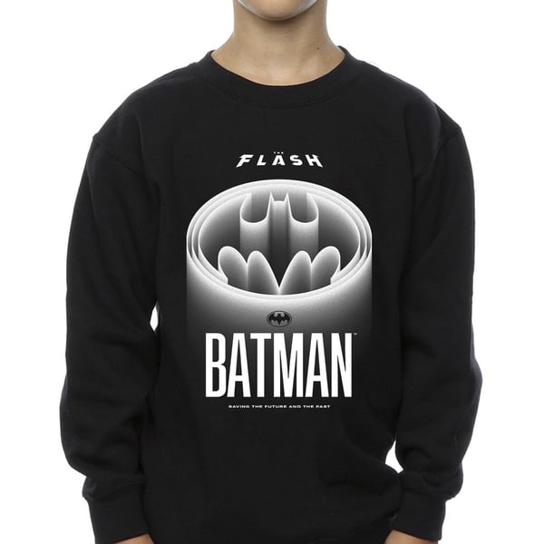 DC Comics Boys The Flash Batman Valkoinen Logo Collegepaita
