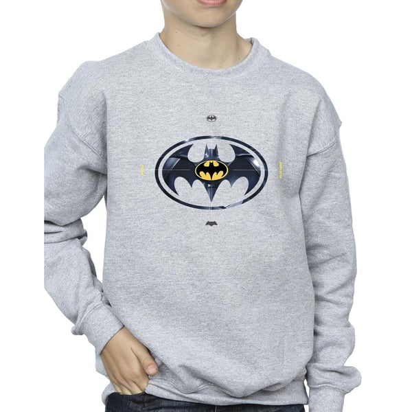 DC Comics Boys The Flash Batman Metal Logo Sweatshirt