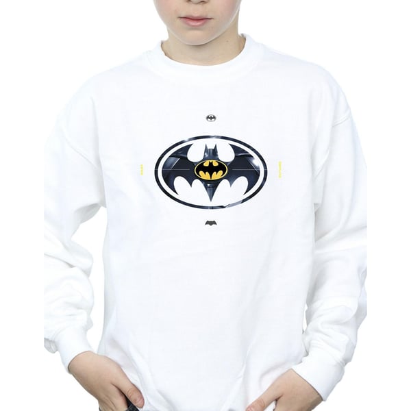 DC Comics Boys The Flash Batman Metal Logo Sweatshirt