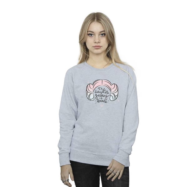 Star Wars Womens/Ladies Princess Leia Future Of The Galaxy Sweatshirt