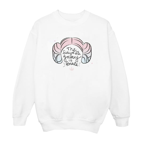 Star Wars Womens/Ladies Princess Leia Future Of The Galaxy Sweatshirt