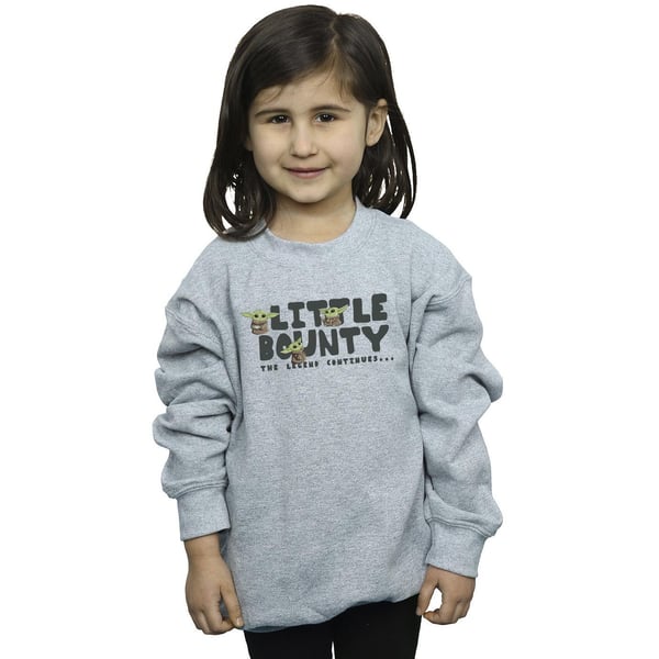 Star Wars The Mandalorian Girls Little Bounty Hunter Sweatshirt
