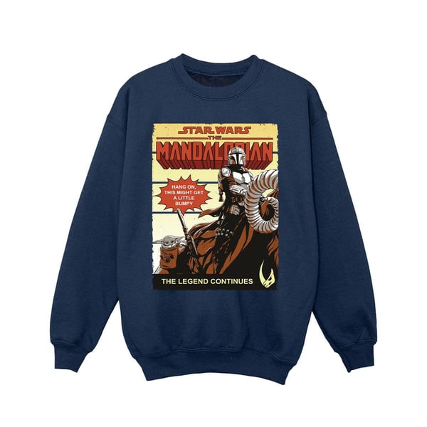 Star Wars The Mandalorian Tyttöjen Bumpy Ride -collegepaita
