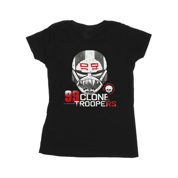 Star Wars Womens/Ladies The Bad Batch 99 Clone Troopers Cotton T-Shirt
