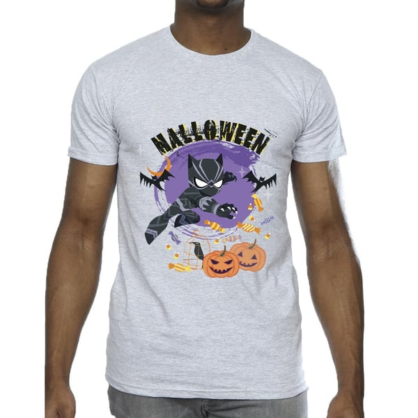 Marvel Miesten Musta Pantteri Halloween T-paita