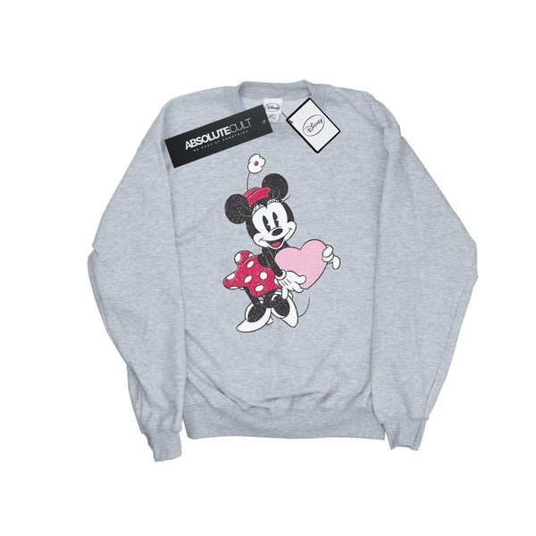Disney Miesten Minni Hiiri Rakkaussydän Collegepaita