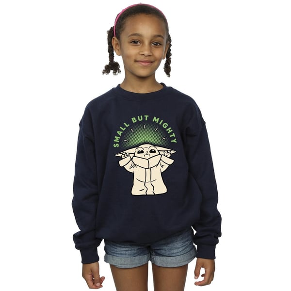 Star Wars Girls The Mandalorian Small But Mighty Grogu Sweatshirt