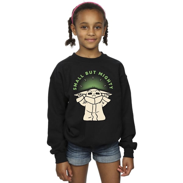 Star Wars Girls The Mandalorian Small But Mighty Grogu Sweatshirt
