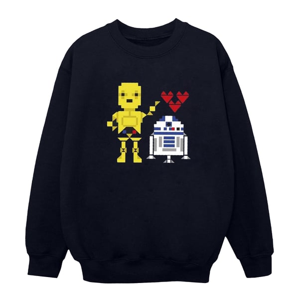 Star Wars Naisten Sydänrobotti Collegepaita