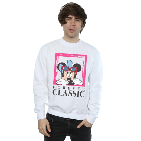Disney Mens Minnie Mouse Forever Classic Sweatshirt