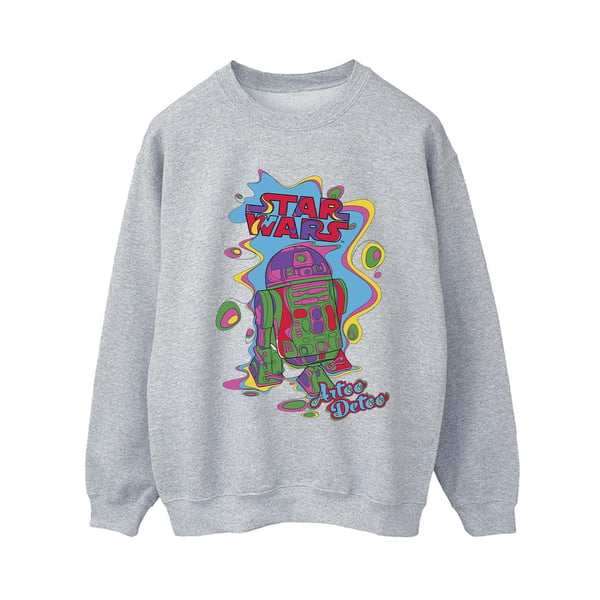 Star Wars Womens/Ladies R2D2 Pop Art Sweatshirt