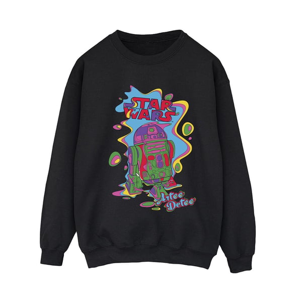 Star Wars Womens/Ladies R2D2 Pop Art Sweatshirt