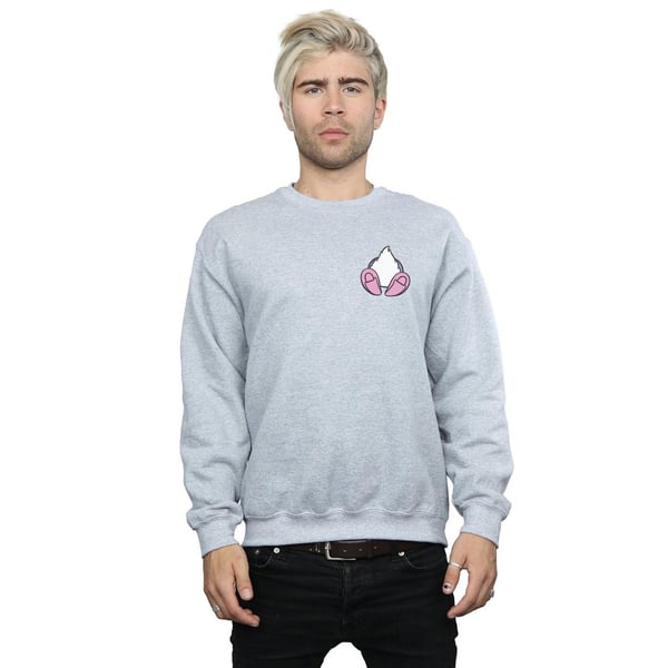 Disney Mens Daisy Duck Backside Breast Print Sweatshirt