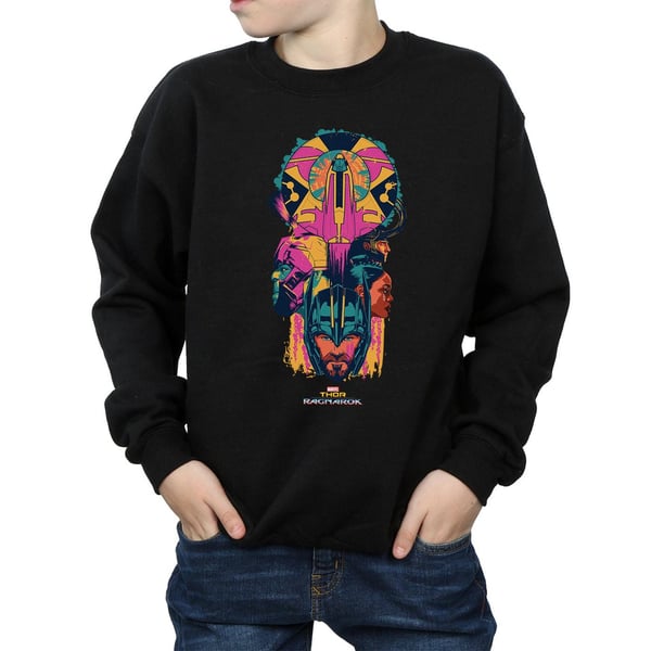 Marvel Boys Thor Ragnarok Character Totem Sweatshirt