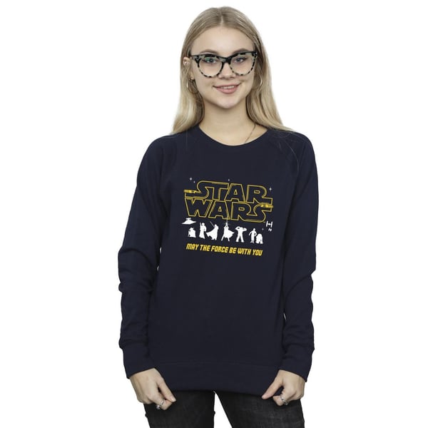 Star Wars Womens/Ladies Silhouettes Force Sweatshirt