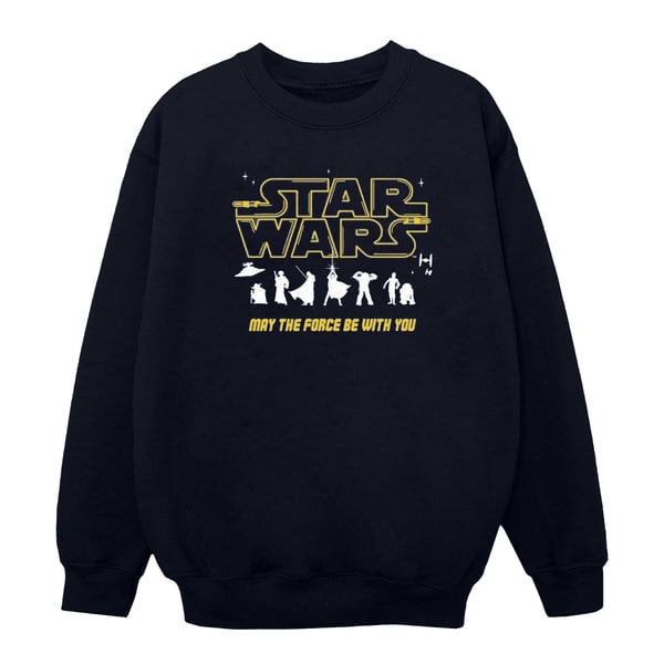 Star Wars Womens/Ladies Silhouettes Force Sweatshirt