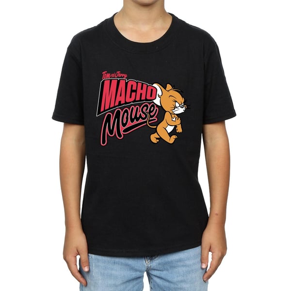 Tom And Jerry Boys Macho Mouse T-Shirt
