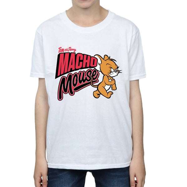 Tom And Jerry Boys Macho Mouse T-Shirt