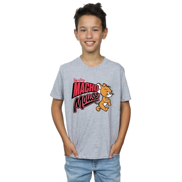 Tom And Jerry Boys Macho Mouse T-Shirt