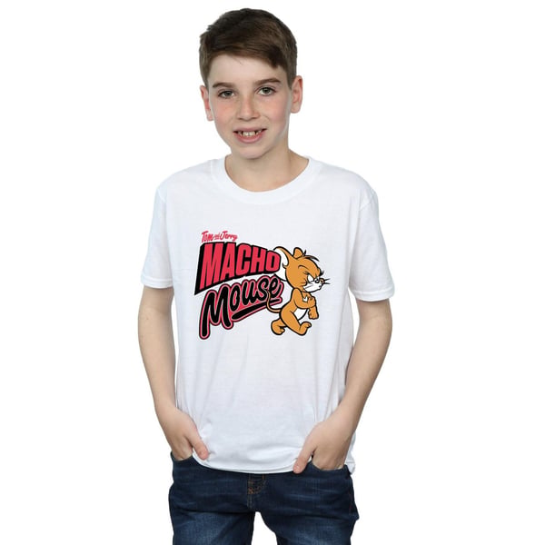 Tom And Jerry Boys Macho Mouse T-Shirt