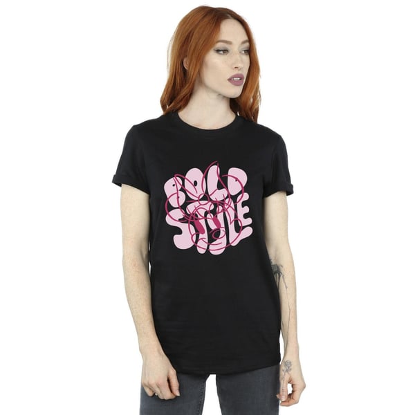 Disney Womens/Ladies Minnie Mouse Bold Style Cotton Boyfriend T-Shirt