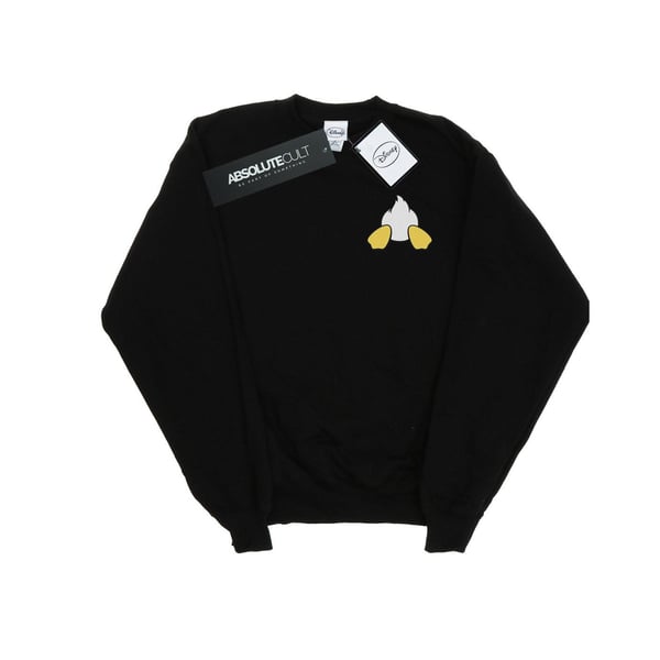 Disney Mens Donald Duck Backside Breast Print Sweatshirt